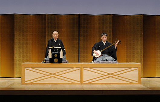 竹本綱大夫と鶴澤清二郎