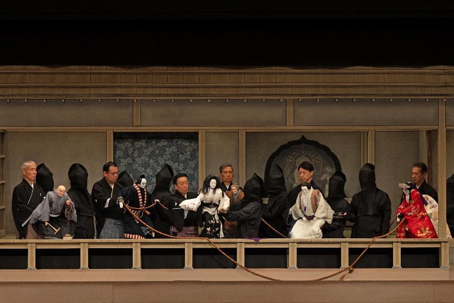 摂州合邦辻より合邦庵室の段