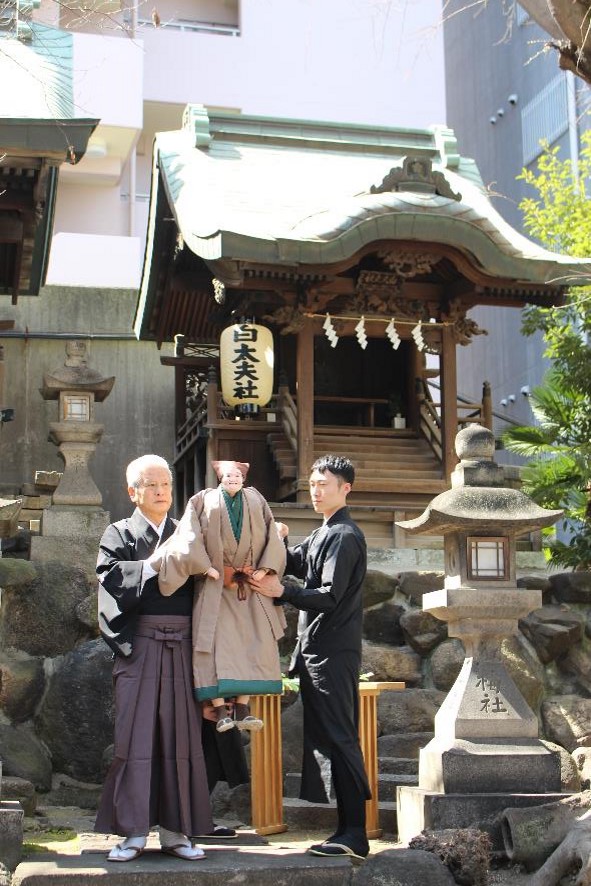 白太夫社参拝