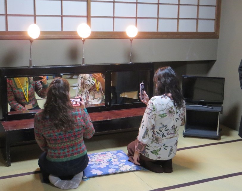 Exploring the dressing rooms that are usually off-limits to the public