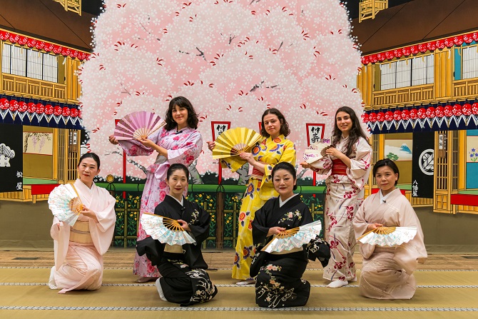 日本の舞台芸術体験ツアー（イメージ）
