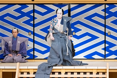 歌舞伎『遠山桜天保日記』北町奉行所白洲の場 尾上菊五郎の画像
