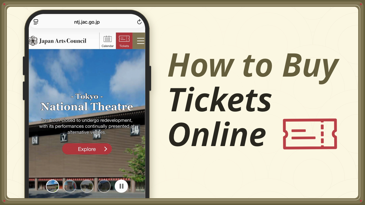 tickets purchase guide video(open on youtube)