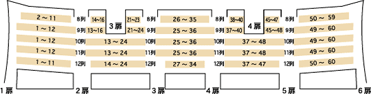 大劇場 座席表 独立行政法人 日本芸術文化振興会