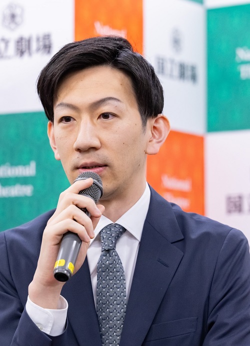意気込みを語る坂東しんご