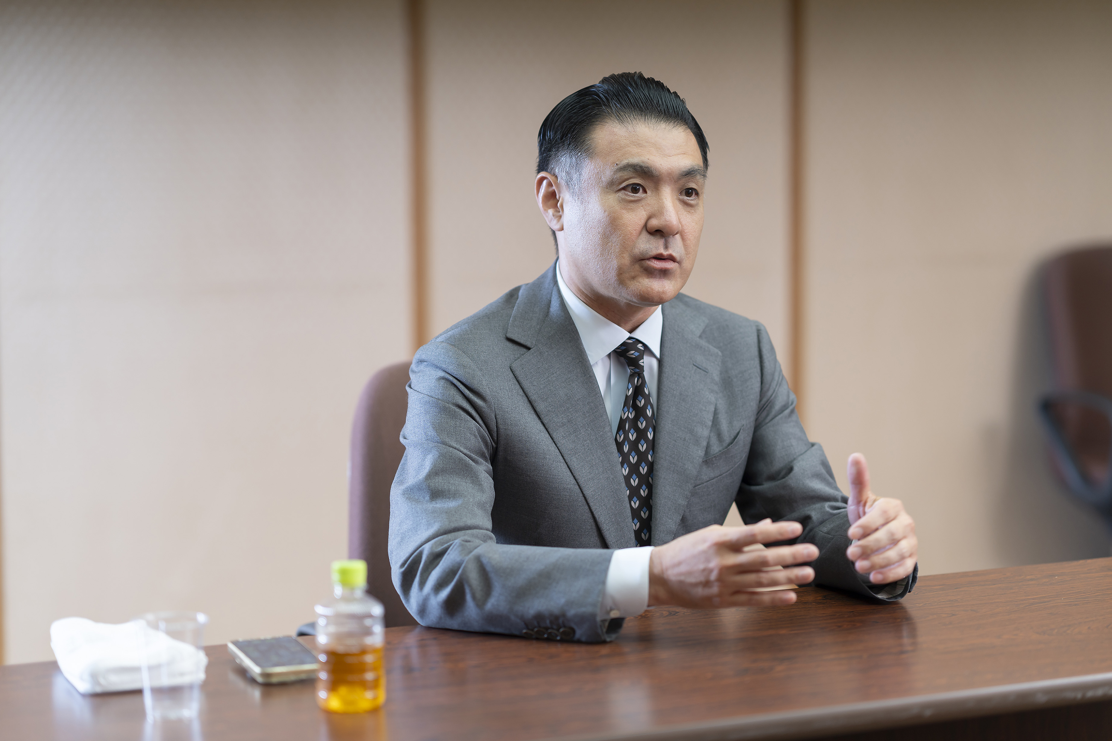 床本はじめ資料のことを語る竹本織太夫