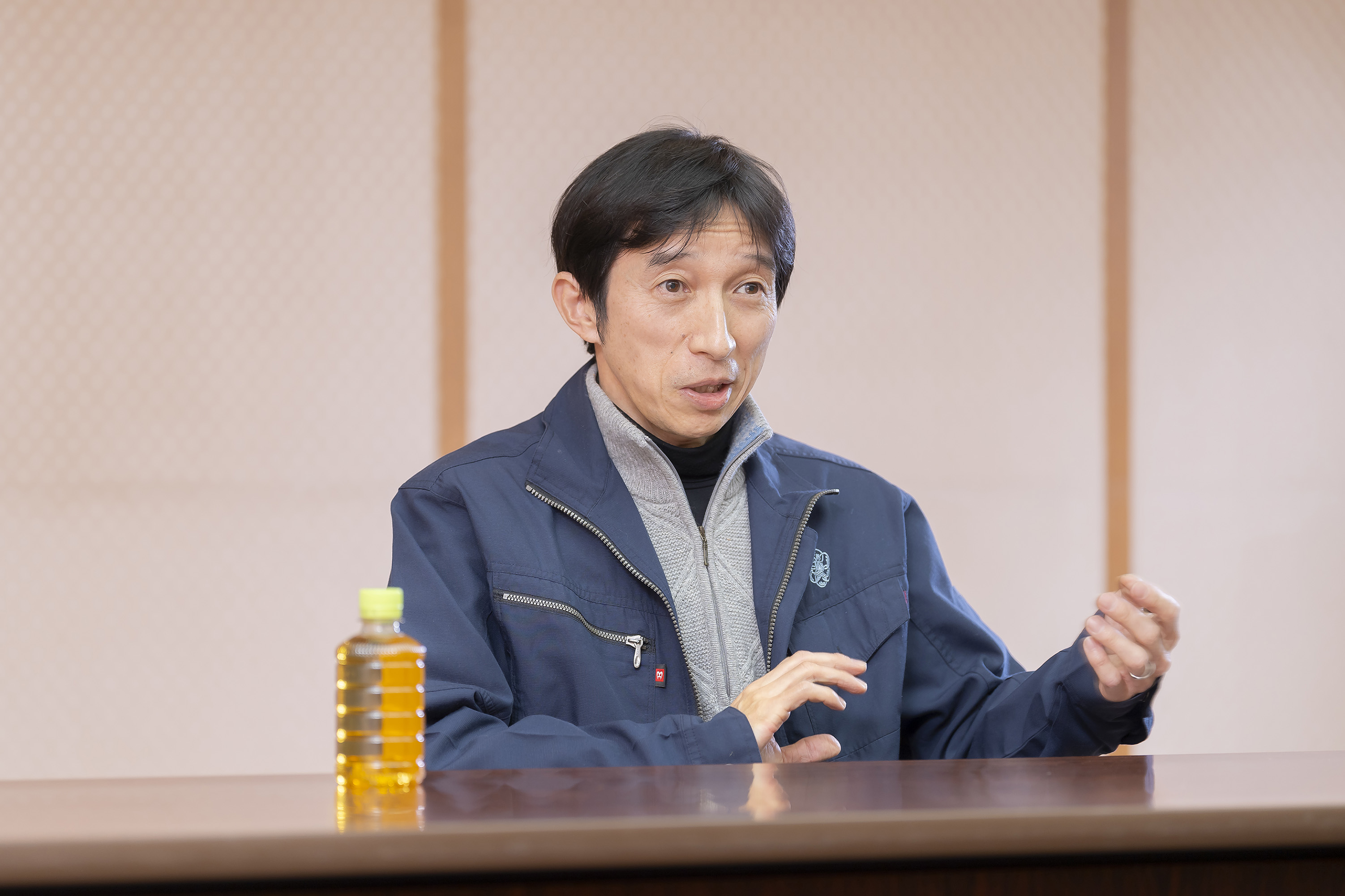 初めて手掛けたかしらについて語る村尾室長