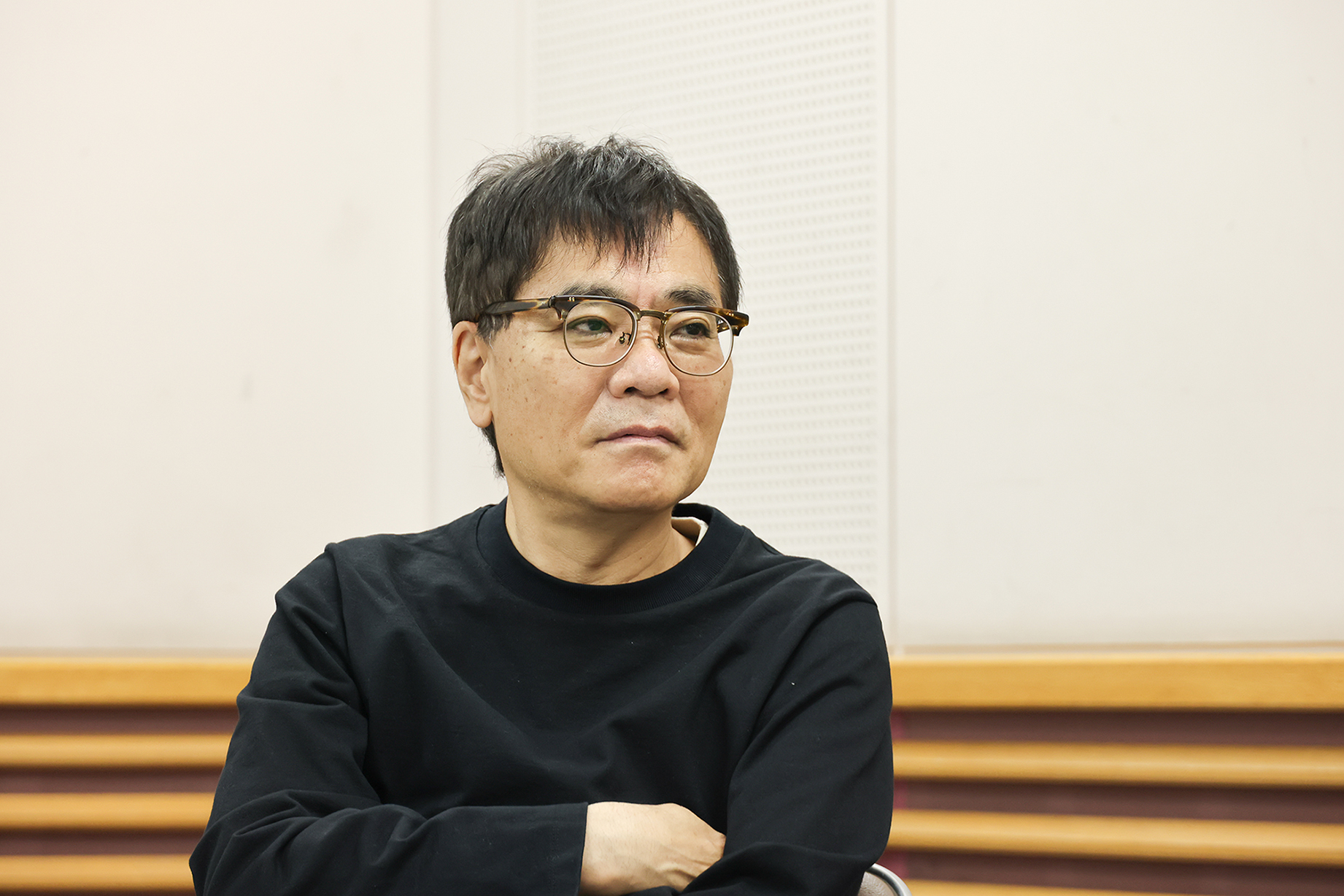 簑紫郎の思いをじっくり聞くいとうせいこう