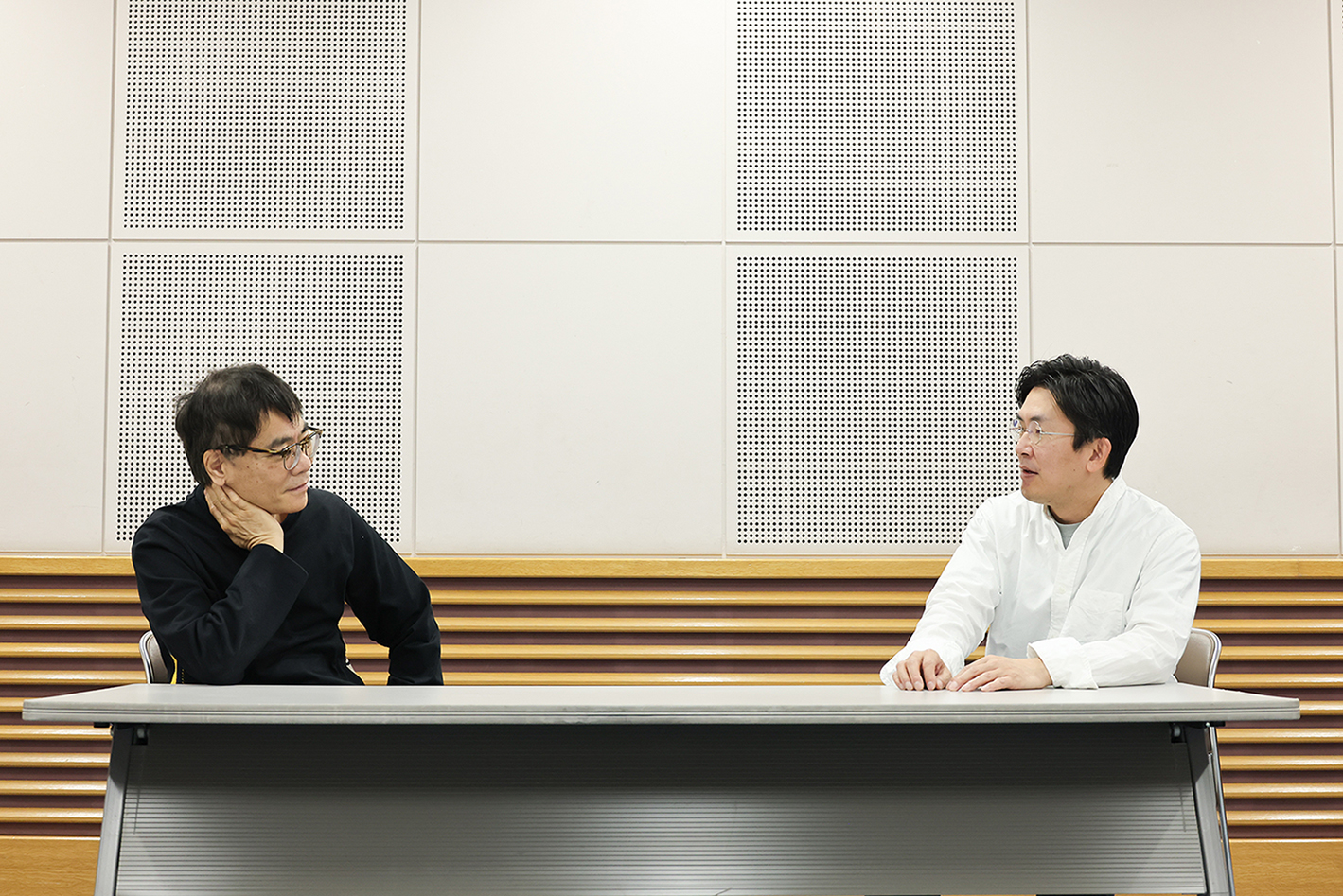 フランクに語り合ういとうせいこうと簑紫郎