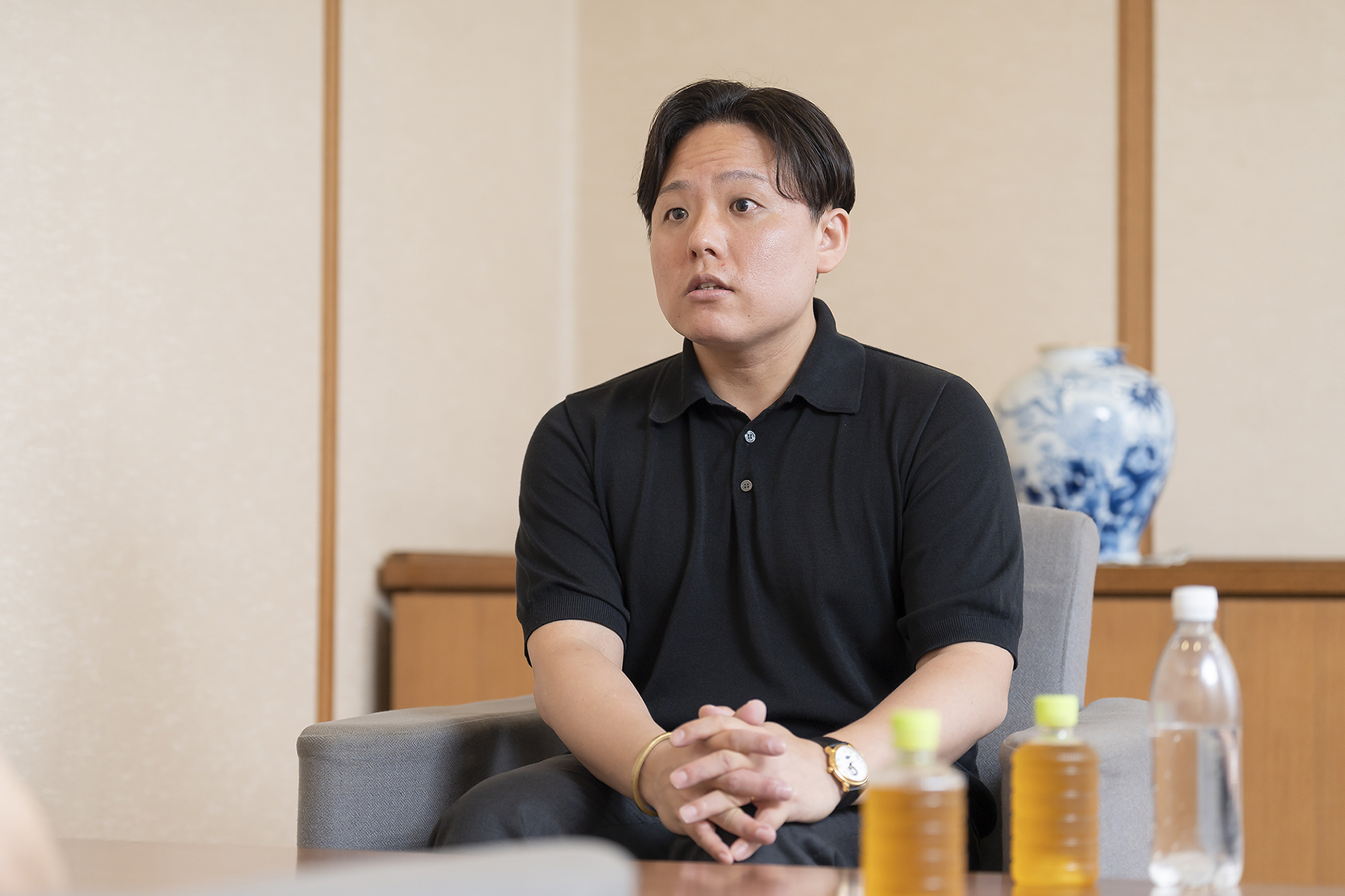 舞台上での心得を穏やかに語るかんたろう