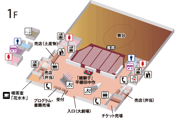 国立劇場　大劇場　1階